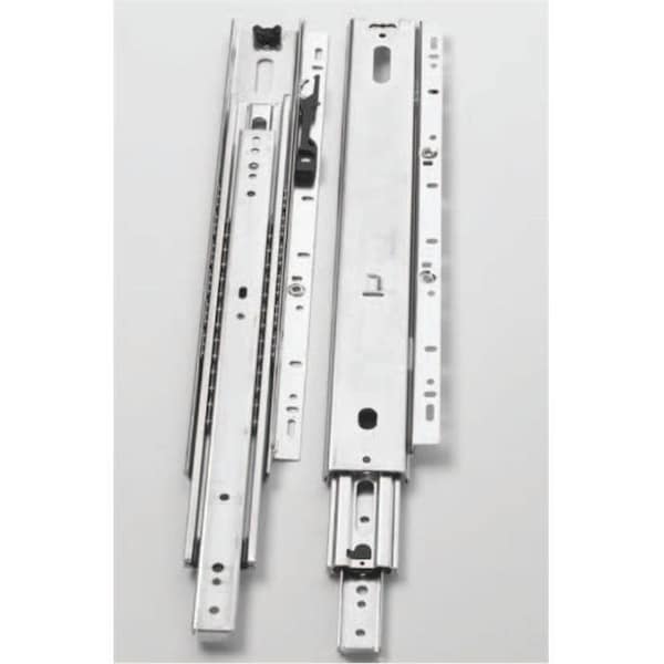 Knape & Vogt Knape & Vogt Kv6505 B20 20 In. Over-Travel Box Or File Slide With Quick Disconnect Rail - Zinc KV6505 B20 - main